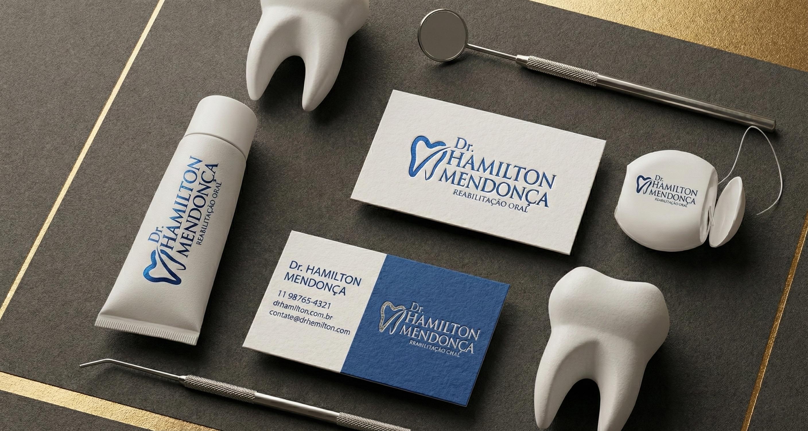 Identidade Visual Dr. Hamilton